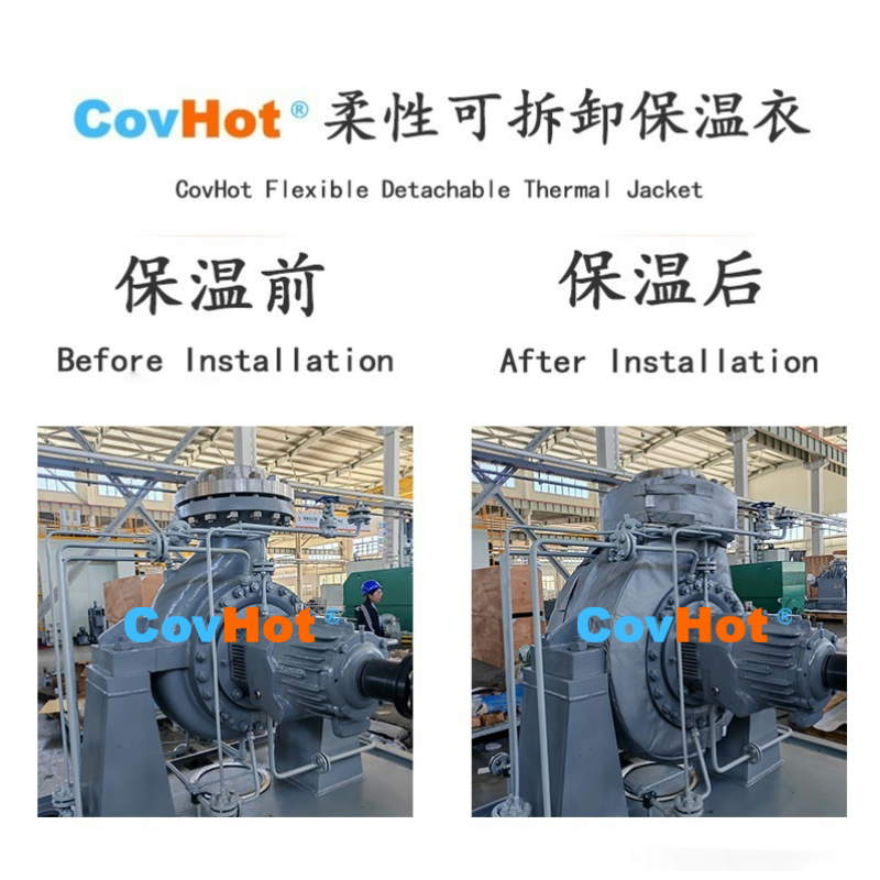 泵體保溫套 —— 流體輸送設備的節能防護方案